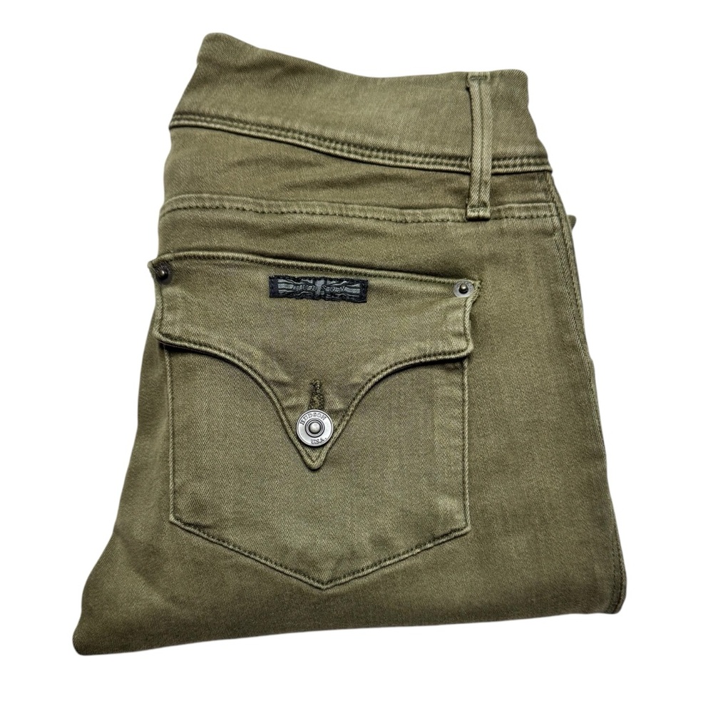 Hudson Jeans Olive Green Skinny Jeans